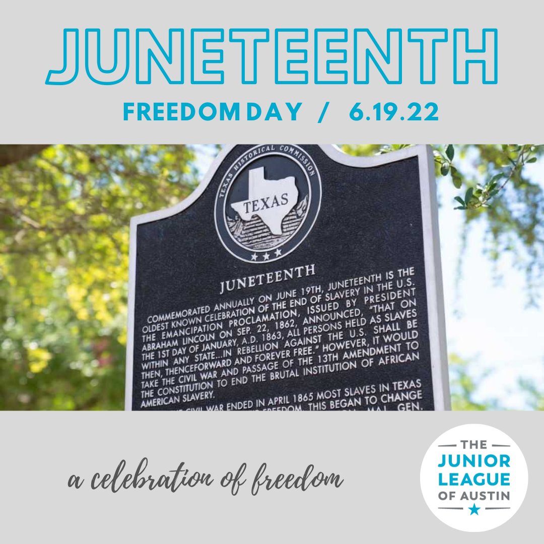 A few ways to celebrate #Juneteenth: ➡️ Participate in a Parade or Festival ➡️ Support Black-Owned Businesses ➡️ Learn More About the History of Juneteenth How are YOU celebrating today? #JLA #JLAustin #FreedomDay #EmancipationDay