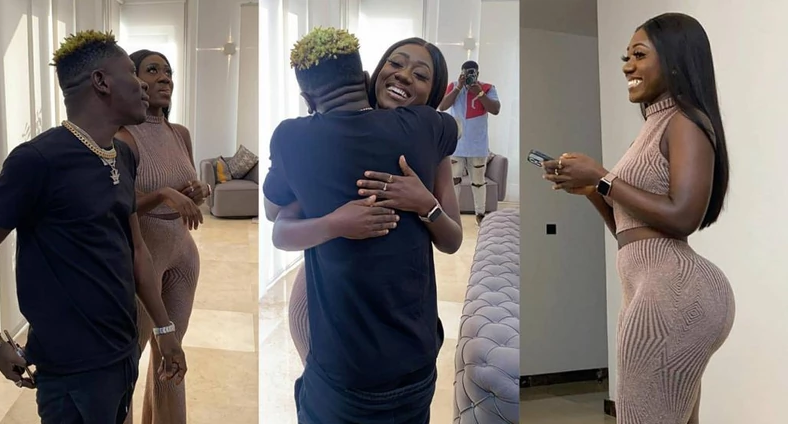 PulseGhana's tweet photo. Hajia Bintu debunks claims of dating Shatta Wale, says he is her godfather  https://t.co/o7vGKs2rOd https://t.co/F67rhNOZbM