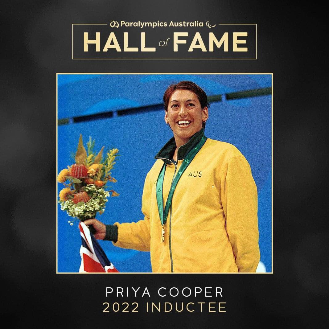 Congratulations to Priya Cooper, Member of the WA Hall of Champions and current Selection Committee Member on being inducted in to the Paralympics Australia Hall of Fame. Across three Games, Priya won nine gold among 16 medals and is one of Western Australia’s sporting greats.