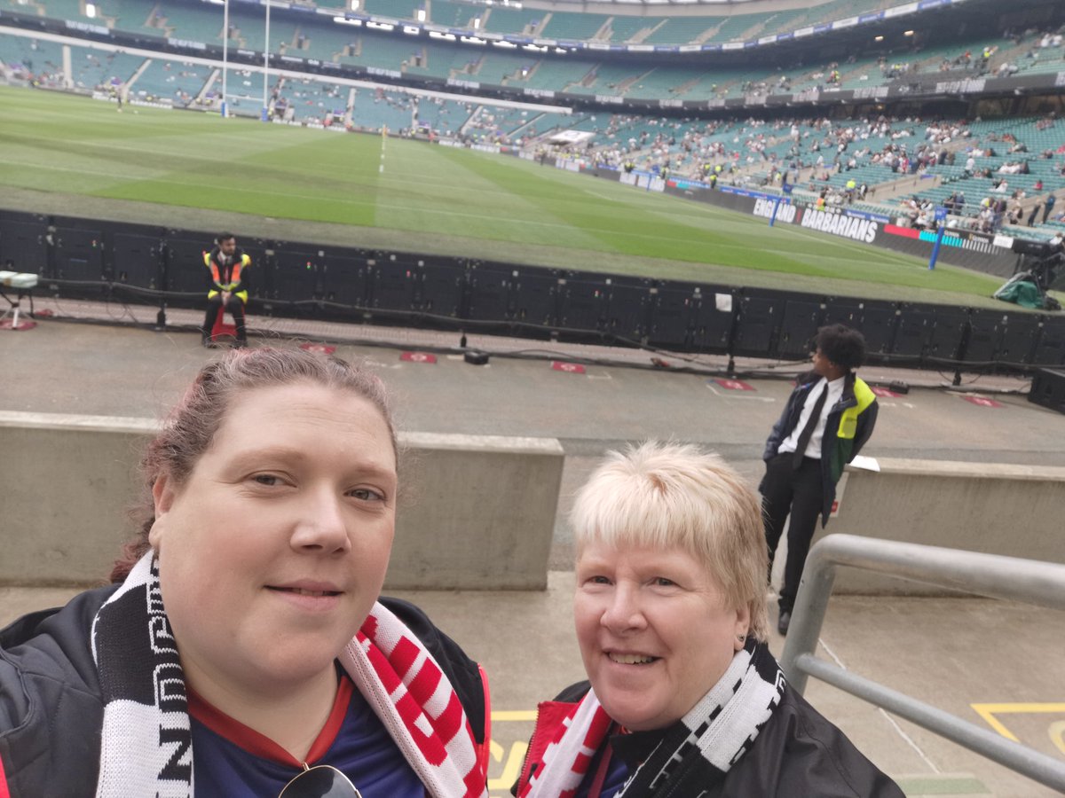 #ENGvBAR  mum and daughter day
