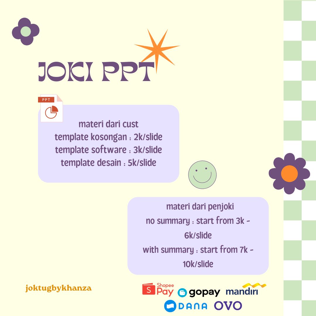 open joki ppt yuuuk. 💗✨🌷🙆🏻‍♀️ #zonauang #jokitugas #jokippt