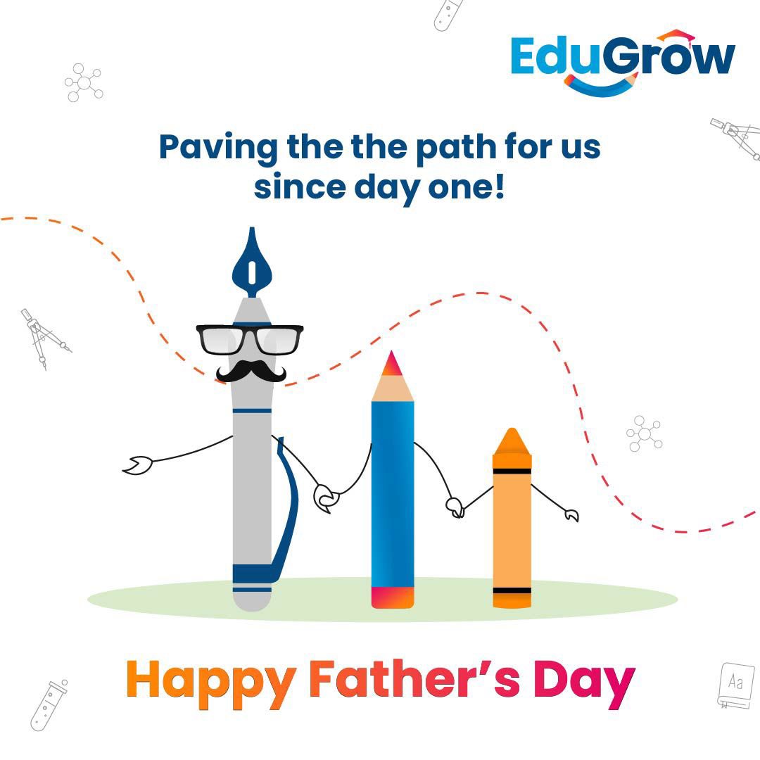 EdugrowLearning's tweet photo. A father doesn’t tell you that he loves you, he shows you. To all the strong father’s out there! 

Happy Father’s Day

#Edugrow #learningapp #fathersday #fatherslove #dad #dadlove #fathersdayspecial #parents #respect https://t.co/OYeGGfyWv2