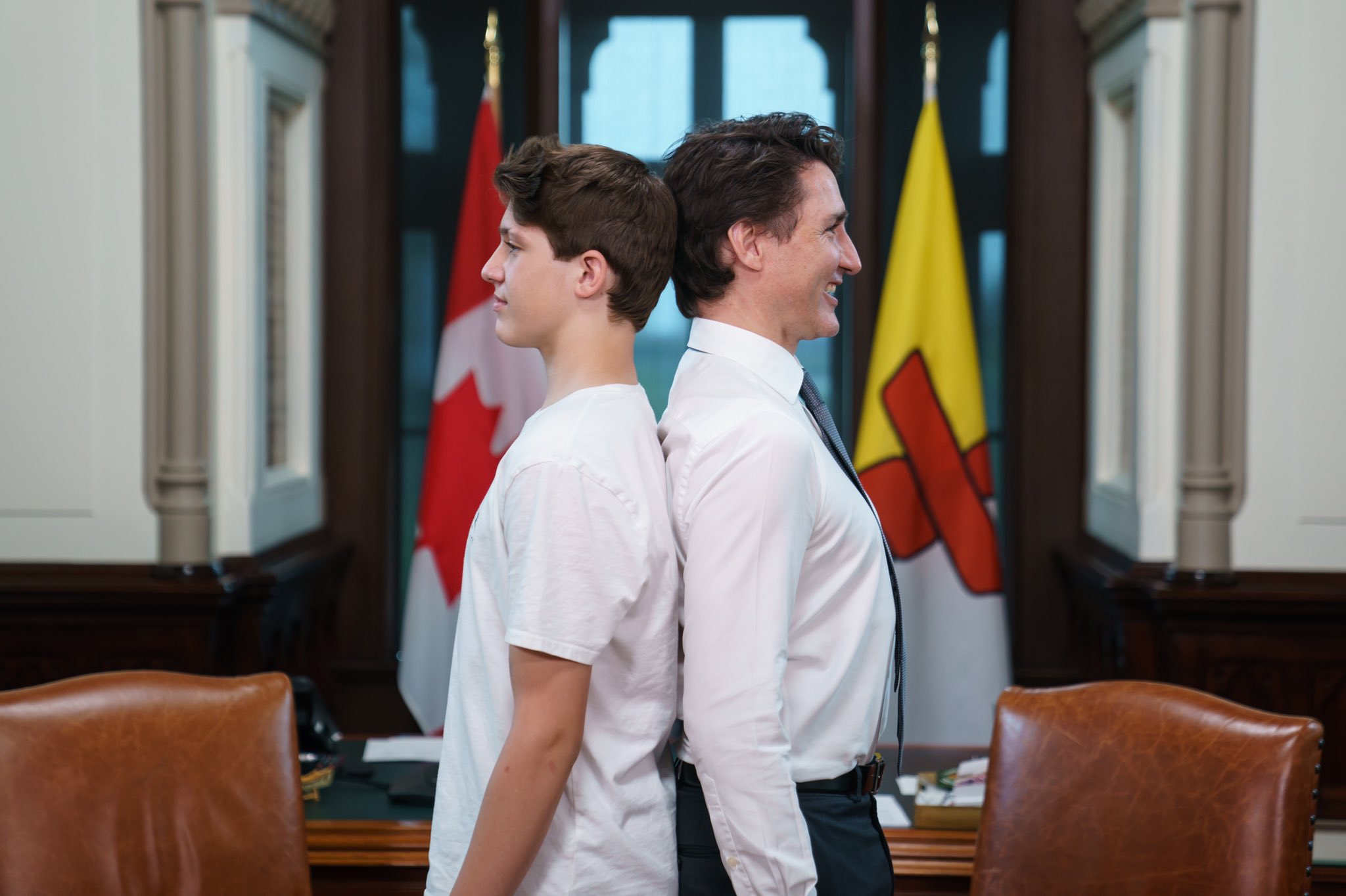 Justin Trudeau on Twitter "I couldn’t be prouder of these three or love them any more. (And yes