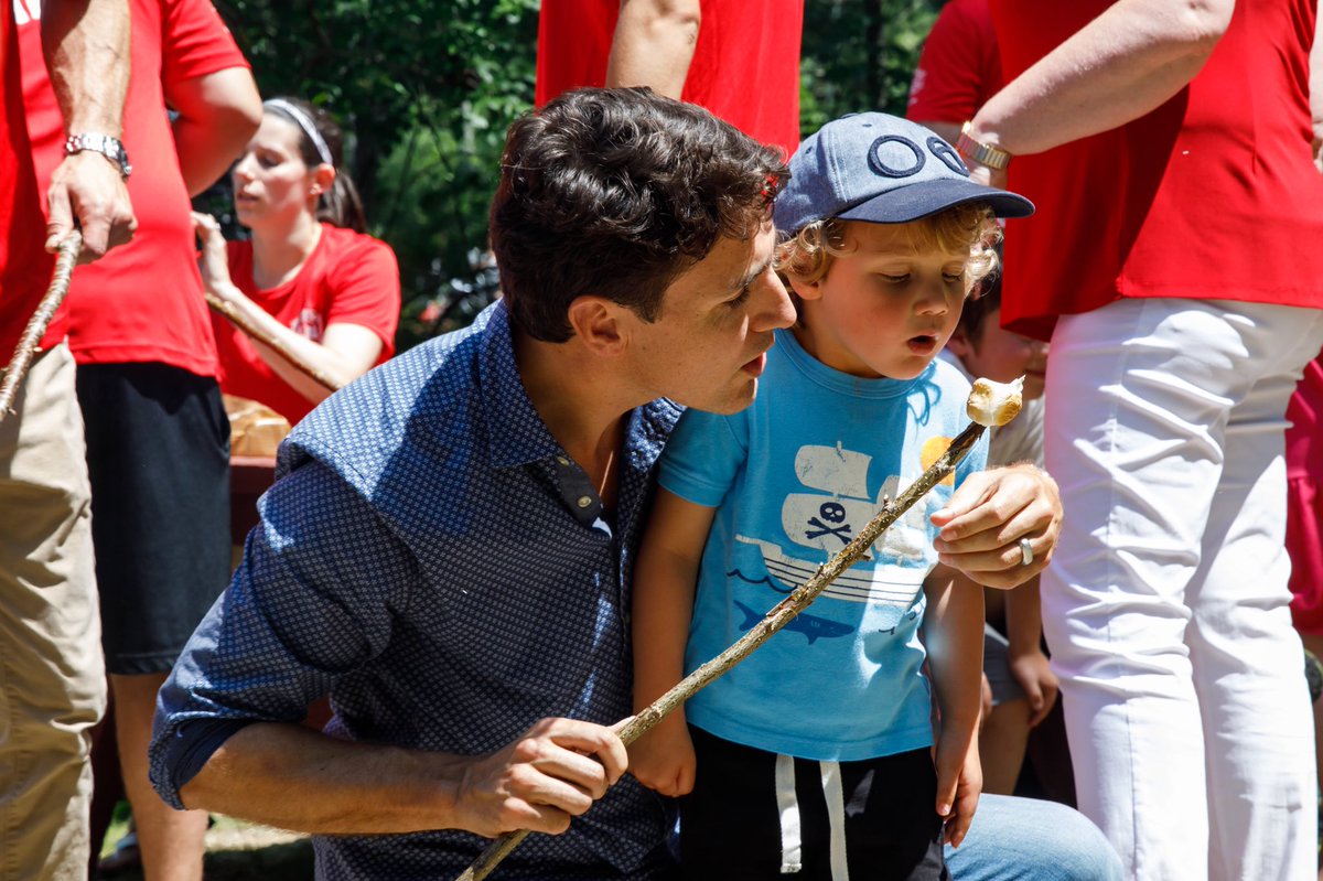 JustinTrudeau's tweet photo. I couldn’t be prouder of these three or love them any more. (And yes, I’m still taller than Xav… for now.) To all you dads out there, I hope you’re able to spend some time with the ones you love today, too. Happy Father’s Day! https://t.co/WNAZCpKJ7S