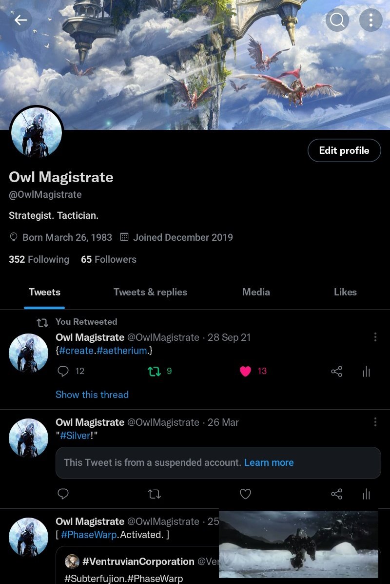 Owl Magistrate tweet media