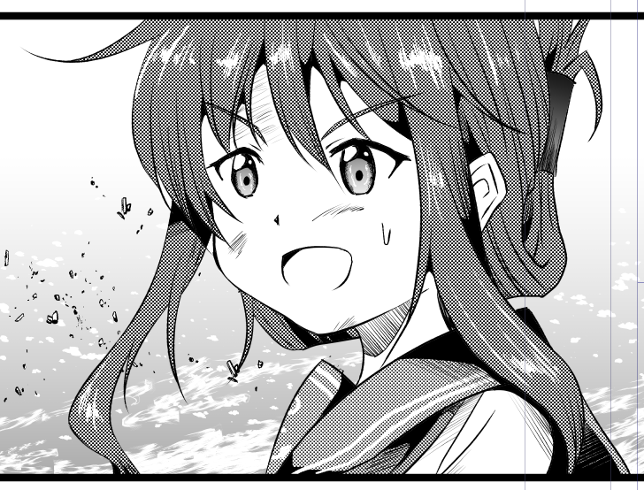 とにかく決めゴマのペン入れしてモチベを上げる戦法 