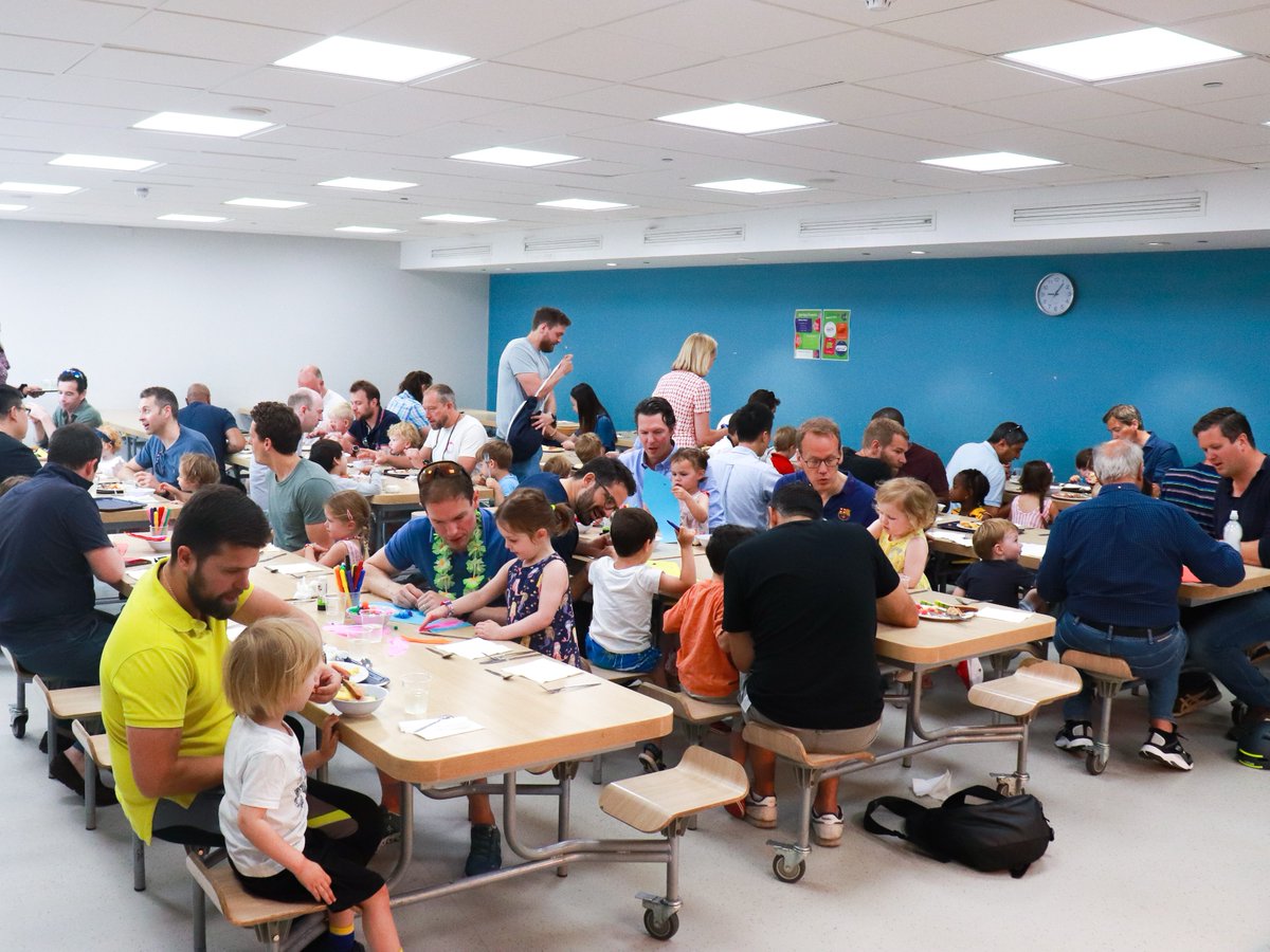Wishing a very happy Fathers' Day to all of our Eaton House Dads and father figures. Our nursery celebrated with a Fathers' Day breakfast fit for a King (or many Kings in this case!) #eatonhouseschools #nursery #fathersday #breakfast