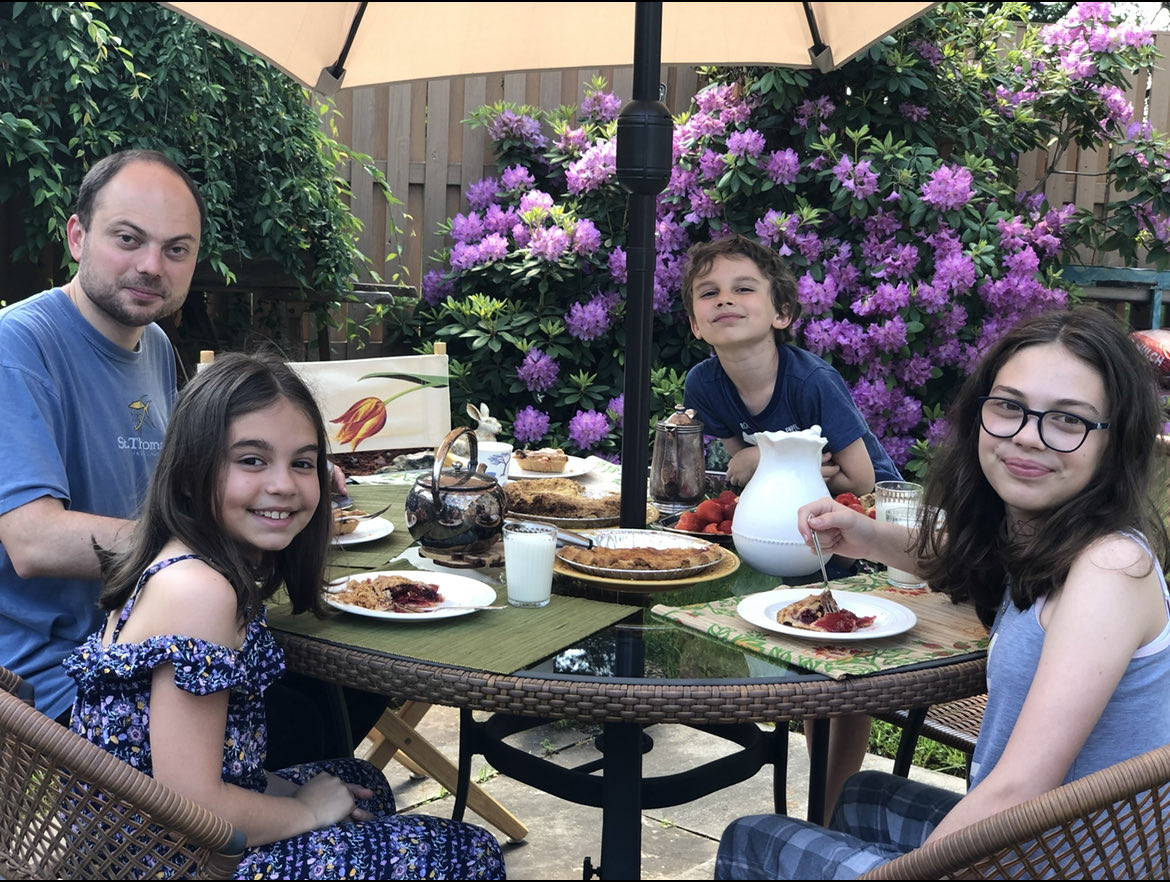 On Father’s Fay, the father of my children is in a Russian prison for standing up to the Putin regime of murderers. And I’m going to fight for my soulmate as fiercely as he has been fighting for years on behalf of Russian civil society, because these kids need their daddy back.