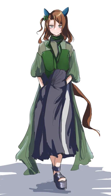 今週描いたやつ #ウマ娘プリティーダービー #キングヘイロー(ウマ娘) https://t.co/xhJprmpUYO 
