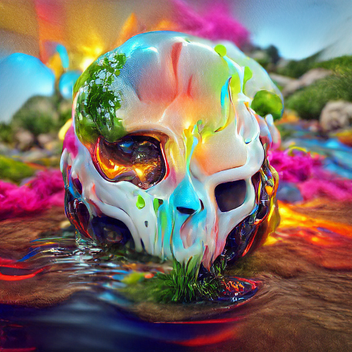 PhantasySkulls's tweet photo. Phantasy Skulls Limited 2000 AI-Generated Skull Art that automatically evolves based on how long is held in the same wallet.

#NFTCommunity #nftart #NFTNYC #NFTdrop https://t.co/2iX4nlBUfy