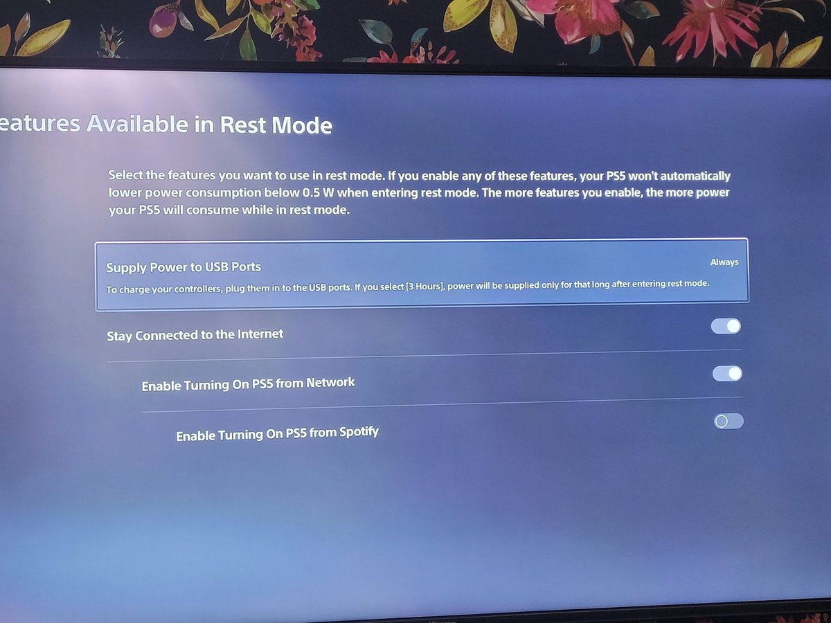 Help from the tech savvy peopl3 out there.  Internet on, wired connection, power saver set for auto download and install in the back ground.  Yet if I start a download, put into rest mode it doesn't download.  Turn ps5 on and it starts where it left off. 🤔  Ahhhh