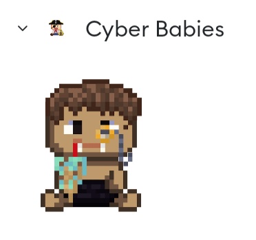 My @CyberbabiesIO looking adorably useful in my #Metamask 🙈😻

#nft #NFTCollection #opensea #nfts
