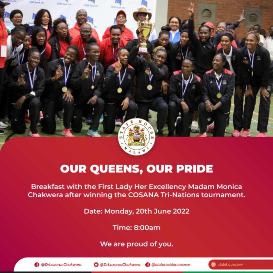 Celebrating the Queen's win.