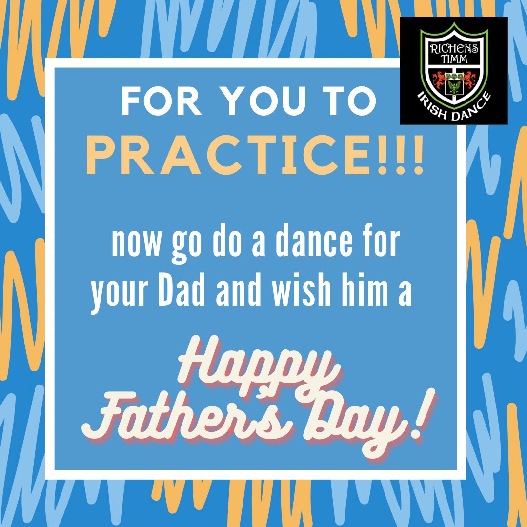 💙Happy Father’s Day to all the dance Dads! 💙
And special shout-out to <a href="/JohnTimm/">John Timm</a> who is fatherly to all at Richens/Timm! 💙☘️

#fathersday #richenstimm #dublin #dayton #indianapolis #dublinohio @irishdancingmagazine