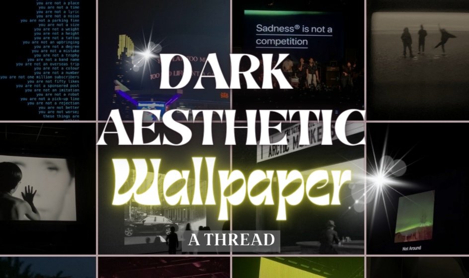 ; wallpaper dark aesthetic
for au or personal use

— a thread —