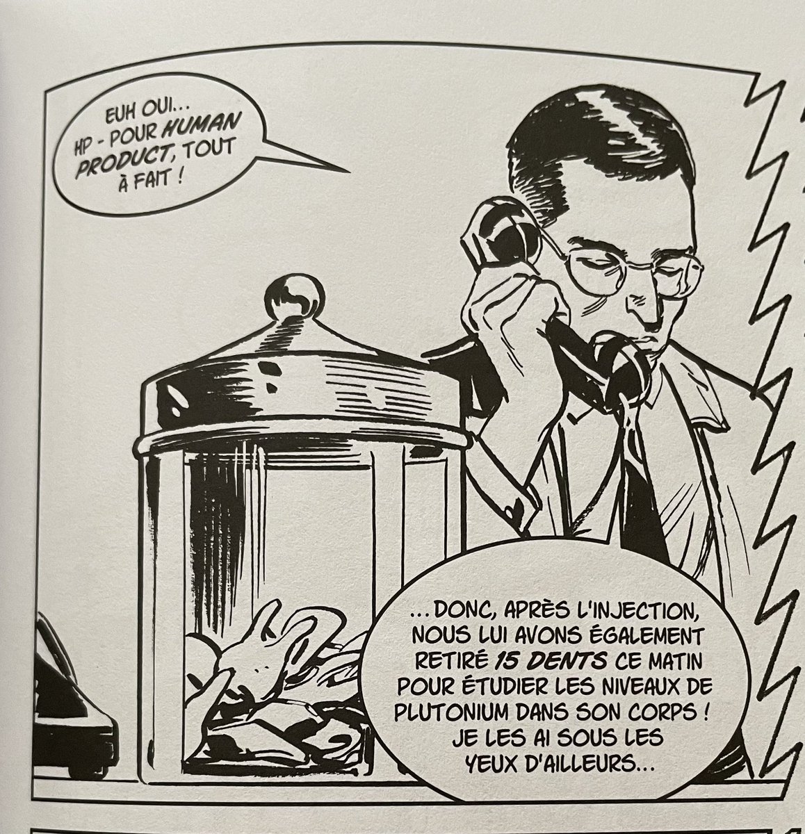 3gr3S_S3rg3's tweet photo. Ebb cade alias HP...pour Human Product...il Irradie...mais pas de Bonheur 🦷💣
#LaBombe belle et cruelle #BD @DenisRodier @LFBollee @GlenatBD https://t.co/Jsg3hlovxk