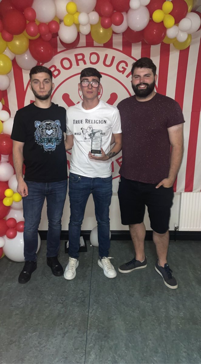 Managers player of the season 2021/22

<a href="/RaynesRegan/">Regan Raynes</a> was crowned managers player of the season. Consistent all season and played a few positions. Can always depend on Reg. Worthy winner 🏆#onlyscoresinfriendlies 

#UTM 🔴⚪️🟡