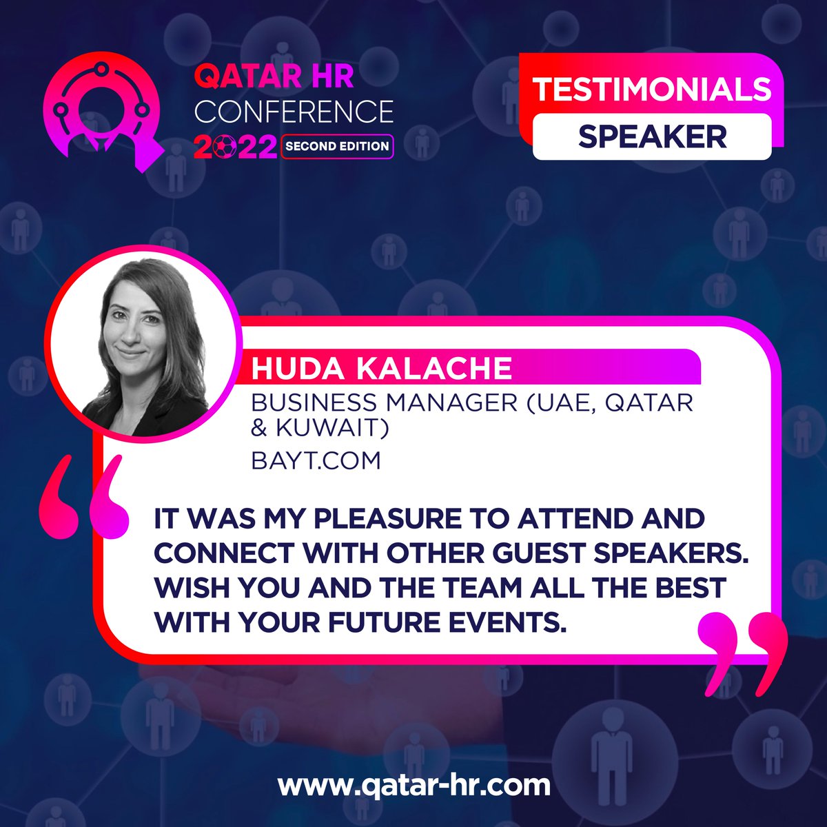 conference_hr's tweet photo. - Andrew Richard, from Etihad Aviation
- Talat Sheerazi Goldie, from Taaleem
-Huda Kalache, from https://t.co/H4IrWnna6H (Recruitment Partner)

#QHRC2022 #QHRC2023 #NeXTfairs https://t.co/TrgNvgBAJ3