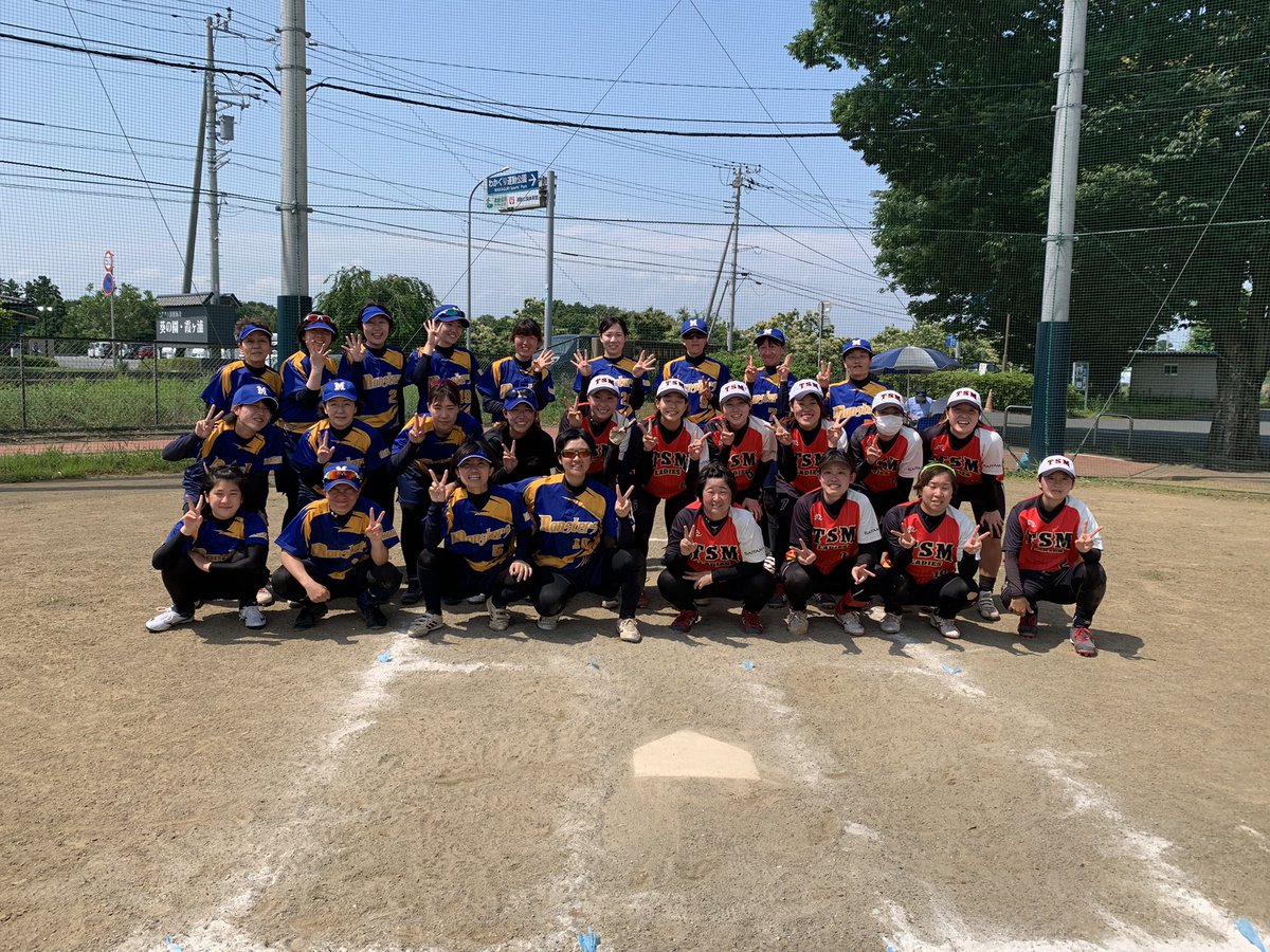 TCURMONSTERS's tweet photo. 本日はTSMさんと練習試合を行いました！
2戦行って、1勝1敗！
やっと勝ちました😭
この勢いで、来週の県大会、勝ち取りたいと思います！
TSMさん、ありがとうございました！ https://t.co/Pd88WMXlow
