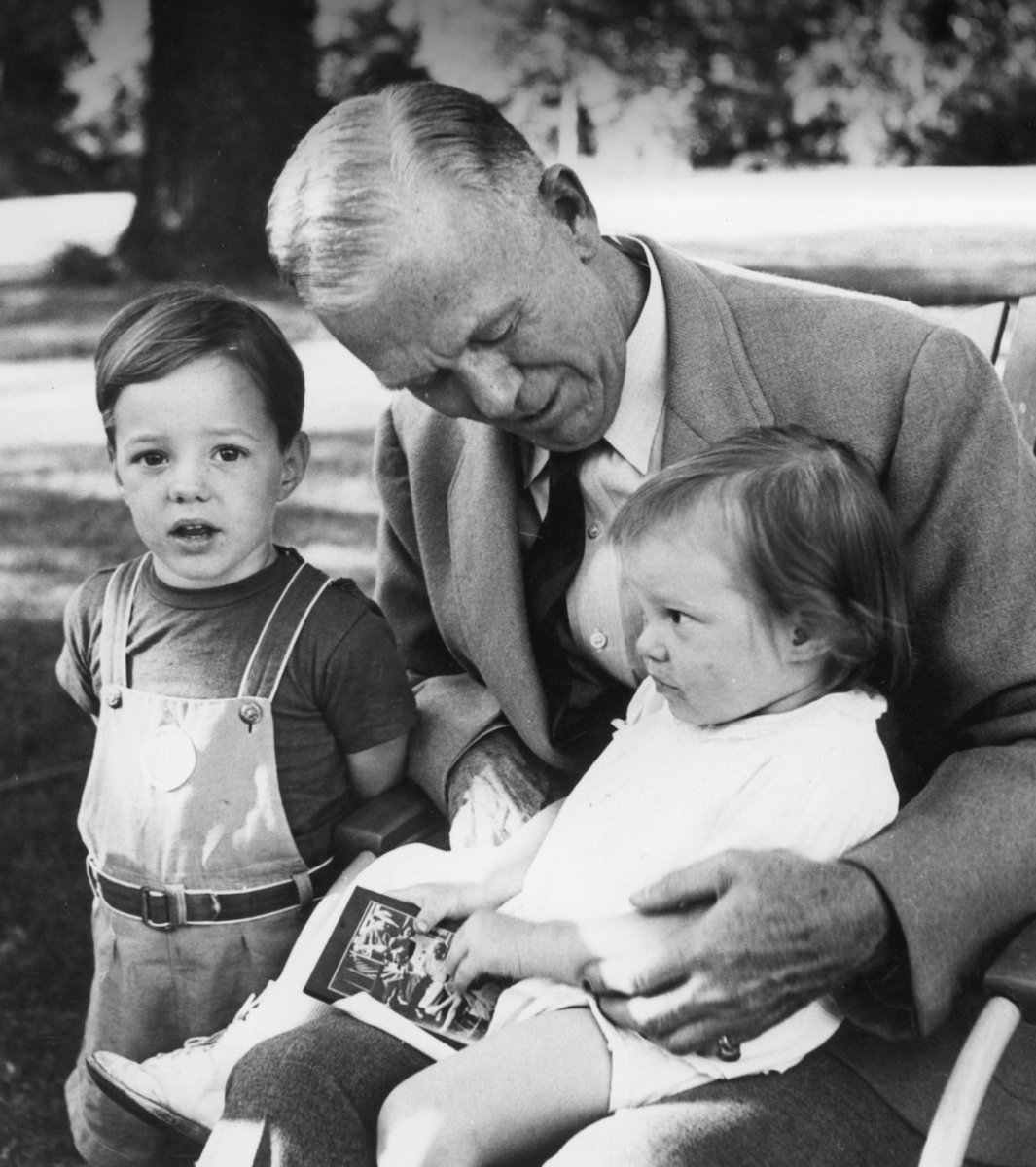 gcmarshall_org's tweet photo. Happy Father’s Day!
Although Marshall never had children of his own, he was a loving and well-loved stepfather of three and step- grandfather of five.
This picture shows two of Marshall’s step-grandchildren with their beloved “Undaddy.” #gcmic https://t.co/n8F9UL7dJg