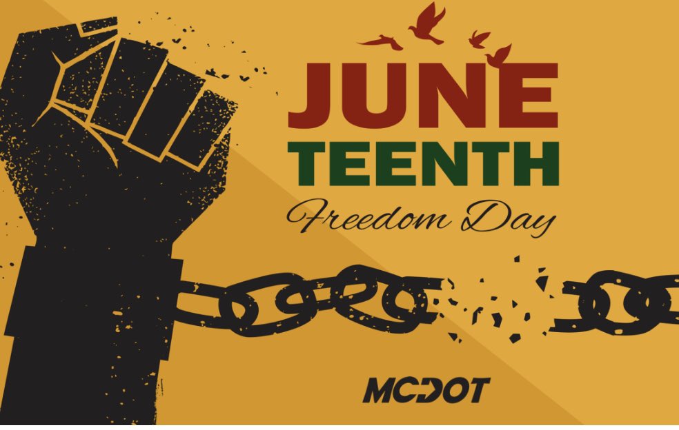 skipshockleyfo1's tweet photo. Happy Juneteenth ❤️💚🖤 https://t.co/y5RibtBIQl