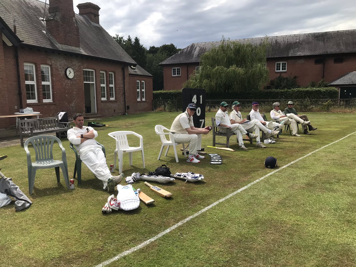 The Hunters have progressed to 41-0 from 7 overs against <a href="/BodleianCC/">Bodleian CC</a>, on a lovely afternoon at Brockwood.