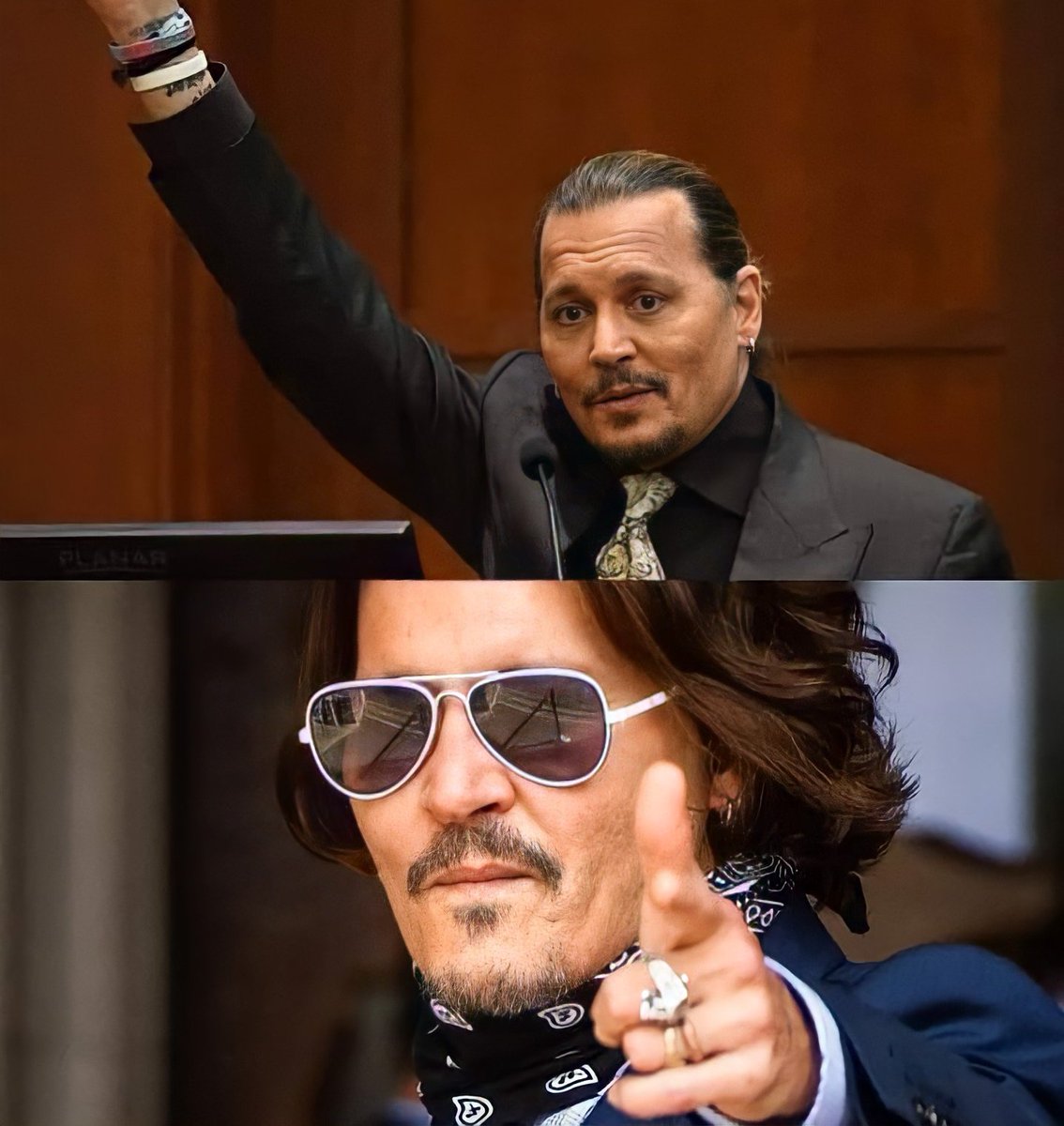 ScreenMix's tweet photo. ويبقى جوني ديب ، هو أول رجل في التاريخ يفوز في جدال ضد امرأة 🤫 https://t.co/qxqwVTZ2F0
