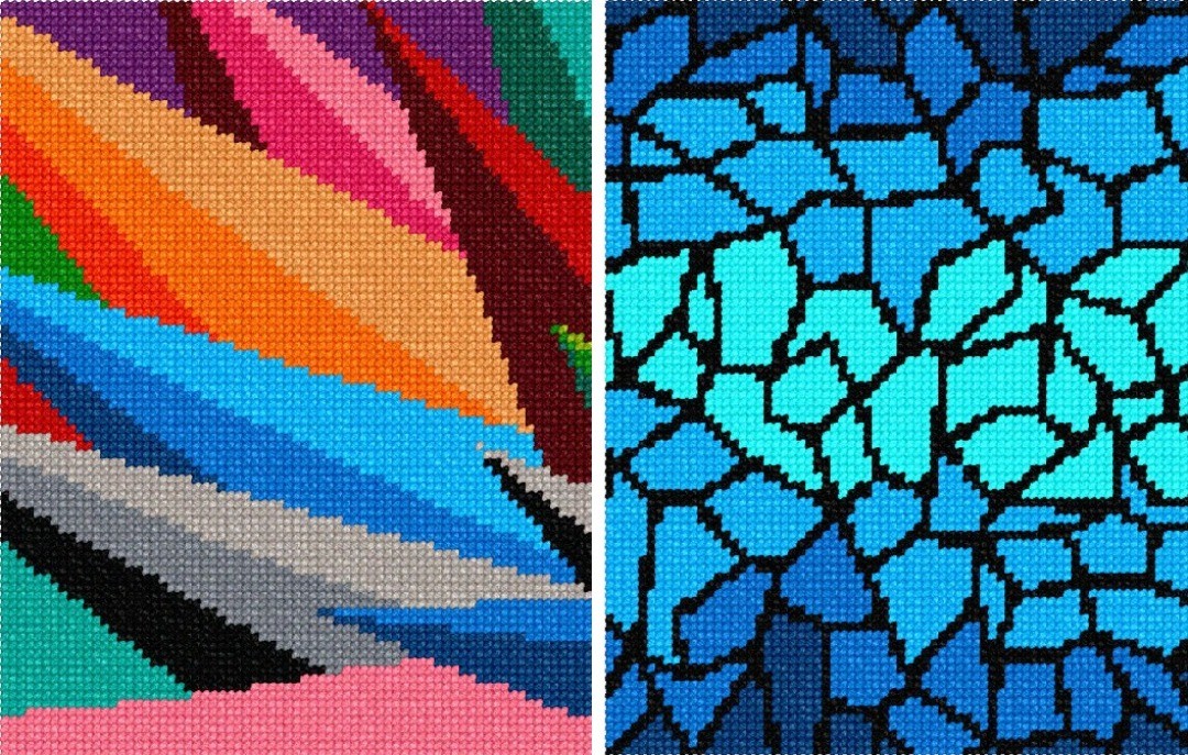 needlepov's tweet image. New from Pepita Needlepoint - Turtle Bag Shell Inserts that come in pairs. Stitch two shells to match your turtle bag so you can switch them out whenever you want. This matches teh Bahama Blue #turtlebag #needlepointfinishing #needlepointersofinstagram… dlvr.it/SSSW3C