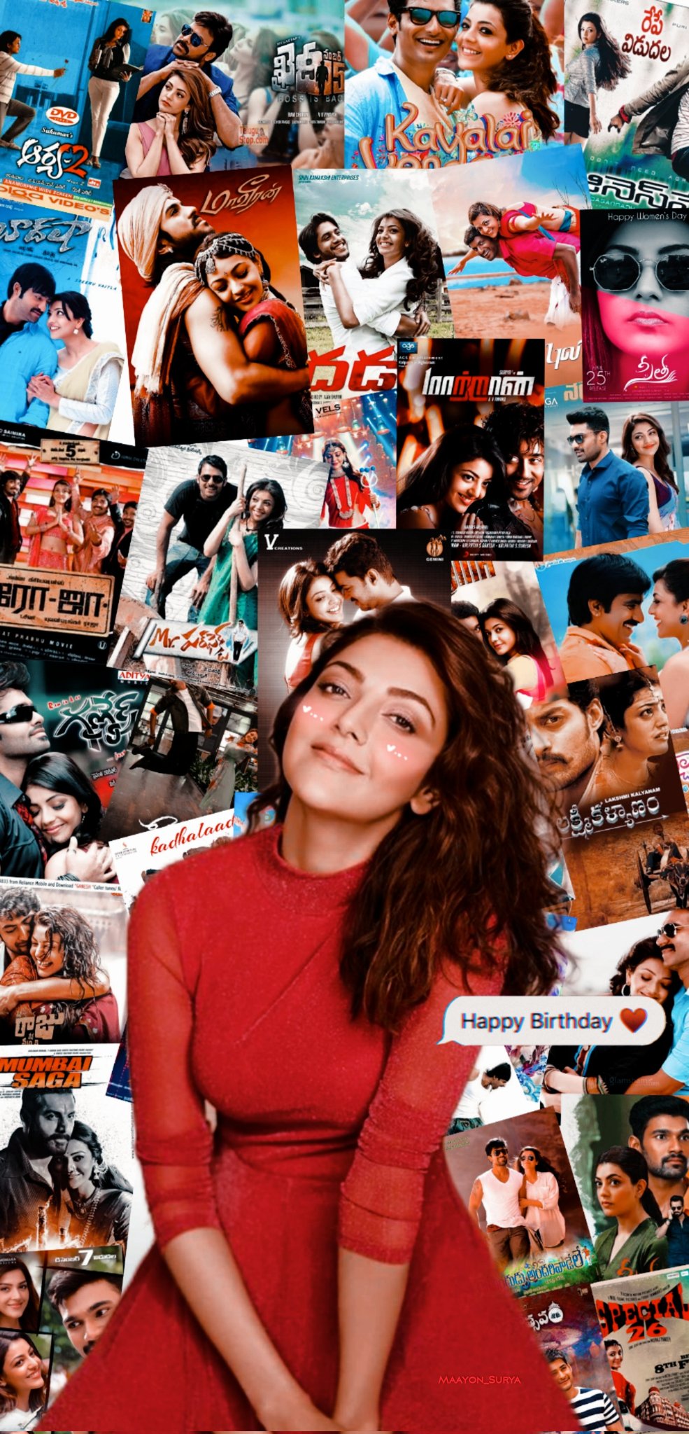   Happy Birthday kajal agarwal queen 