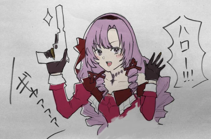 公衆の面前で殺戮をするお嬢様【HITMANより】