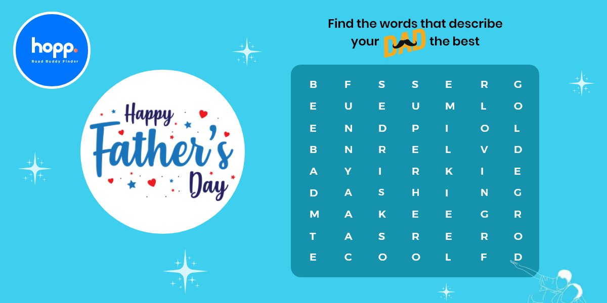 HoppcarPool's tweet photo. Find out the words to describe your father? Let us know in the comment section.
Happy Father's Day to all Dads out there! 

#fathersday #fathersdaytucson #fathersdayspecial #fathersday #fatherlove #fatherdaughter #fathersdayspecial #lovedad #fatherhood #hopp #ridesharing https://t.co/Doa7q94nNM