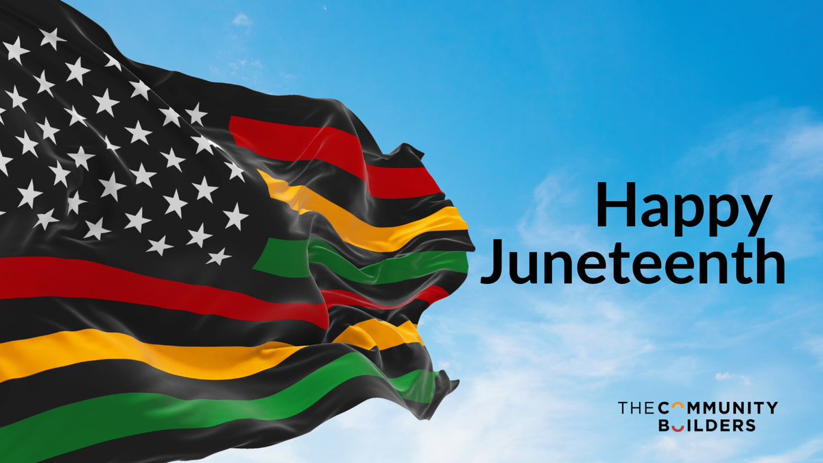 Happy #Juneteenth! Today we celebrate freedom for our Black community and continue to fight against housing discrimination.

#FreedomDay #EndHousingDiscrimination