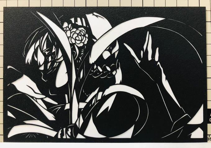 VsingerのMUS1CAさん。

#MUS1CA
#切り絵 