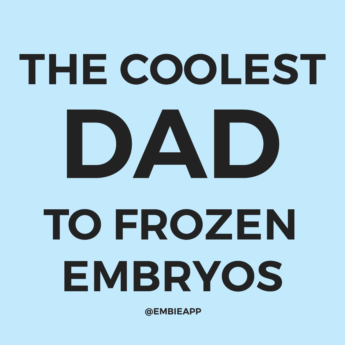 embieapp's tweet photo. Wishing all the IVF Dads and Dads to be a very special Father's Day.
#infertility #ivf #ivfjourney #infertilityjourney #ttcsisters #ttcsupport #ivfcommunity #ivfwarrior #ivfsupport #1in8 #ivfdad https://t.co/NorrHRINKb