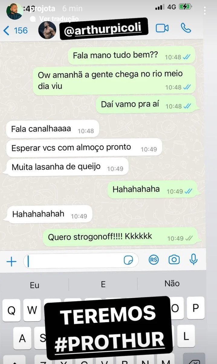 Raquellcomenta's tweet photo. Amanhã teremos #prothur sim!!!🥰🥰🥰🥰🥰
@arthurpicoli
@Projota https://t.co/Boku118DSX