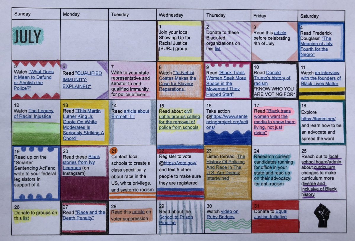 IndiasporaForum's tweet photo. Tilly Krishna, a student @ Harvard College, talks about being a woman of color in the US &amp; the importance of educating one's self in Indiaspora's blog.

She created a calendar w/ resources &amp; activism ideas to help others be impactful allies.

#juneteenth

https://t.co/vhgB323wok https://t.co/DxSrcAWoct