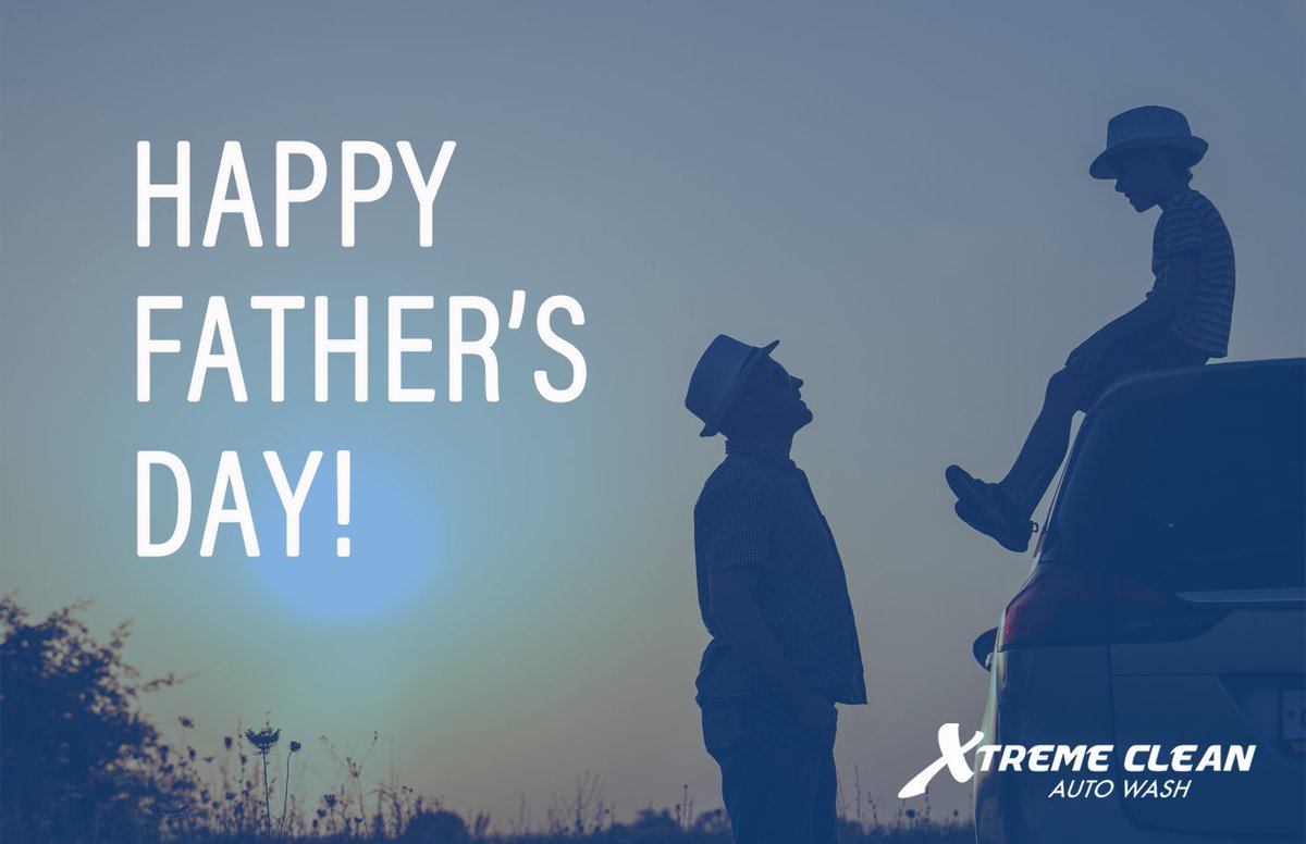 XtremeCleanMe's tweet photo. Dads, we appreciate you and all you do!

Happy Father's Day from Xtreme Clean

#HappyFathersDay #DadsRule https://t.co/qU8E8Buy8Q