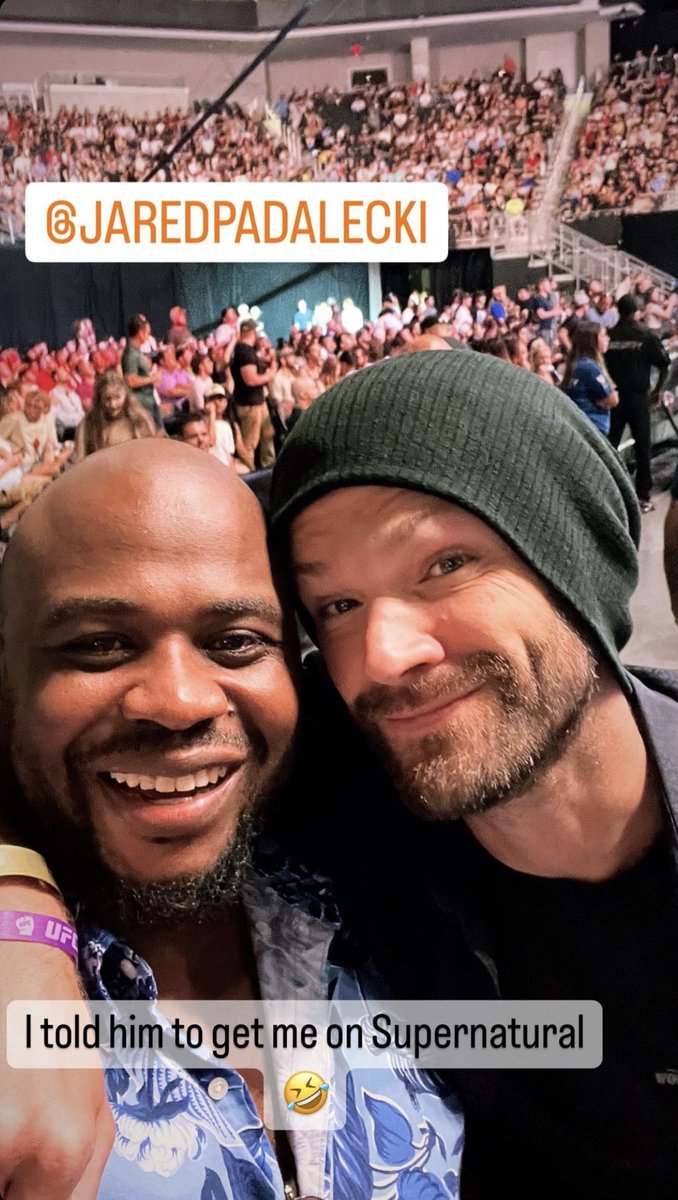 .@jarpad at #UFCAustin with a Fan Last Night! ⭐️