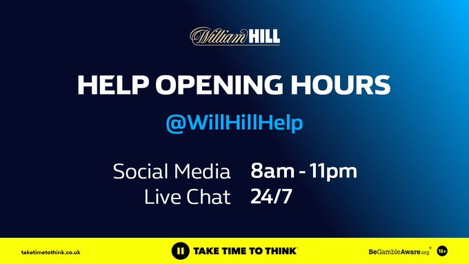 William Hill Help tweet media