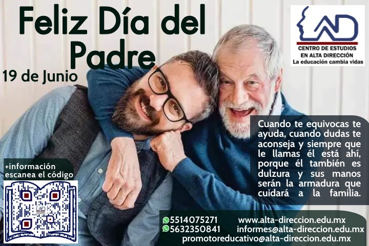 CentroDireccion's tweet photo. Felicidades a toda la comunidad CAD y a sus Padres 
#FrecuenciaCAD 
#ComunidadCAD
#LaVozdelConocimiento
#CentrodeEstudiosenAltaDirección https://t.co/gyp4GezkCe