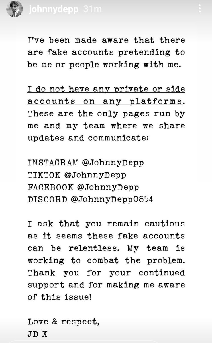 lamejicanita1's tweet photo. @GellertDepp Be aware of the bots 🤖!
#JohnnyDeppGotJustice #ProtectJohnnyDepp #JohnnyDeppWon https://t.co/gXgr2OI6xs