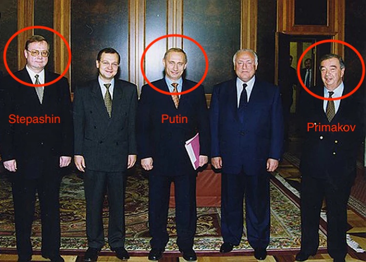 Many in Russia presumed that "good" Yeltsin made a horrible mistake, accidentally appointing "bad" Putin as his successor. I don't believe that. Three last Yeltsin's PMs were all career intelligence officers. He was actively looking for such an heir and was vetting the candidates