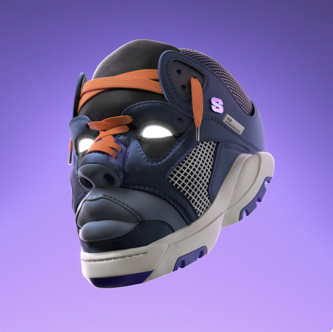 sncollectorclub's tweet photo. Congrats to our friends @sneakerheadsoff @ill_lawi  @zuckerswag @Faresben_eth on their drop yesterday! How do our ‘heads look? https://t.co/39lKldB4gz