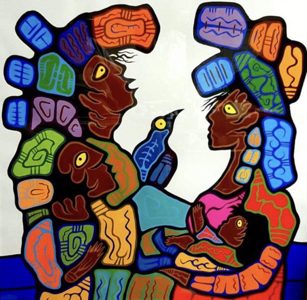 In Ojibwe our word for father is noos (pronounced na-oos). This pic titled’family’ by <a href="/Duncanpheasant/">Duncan Pheasant</a>. Happy Fathers Day-Mina Noos Giizhigad.
