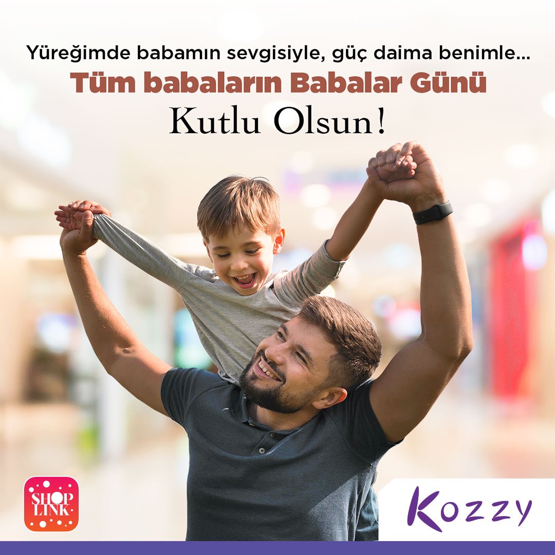 Tüm babaların #BabalarGünü kutlu olsun! 👨‍👧‍👦
#kozzyavm