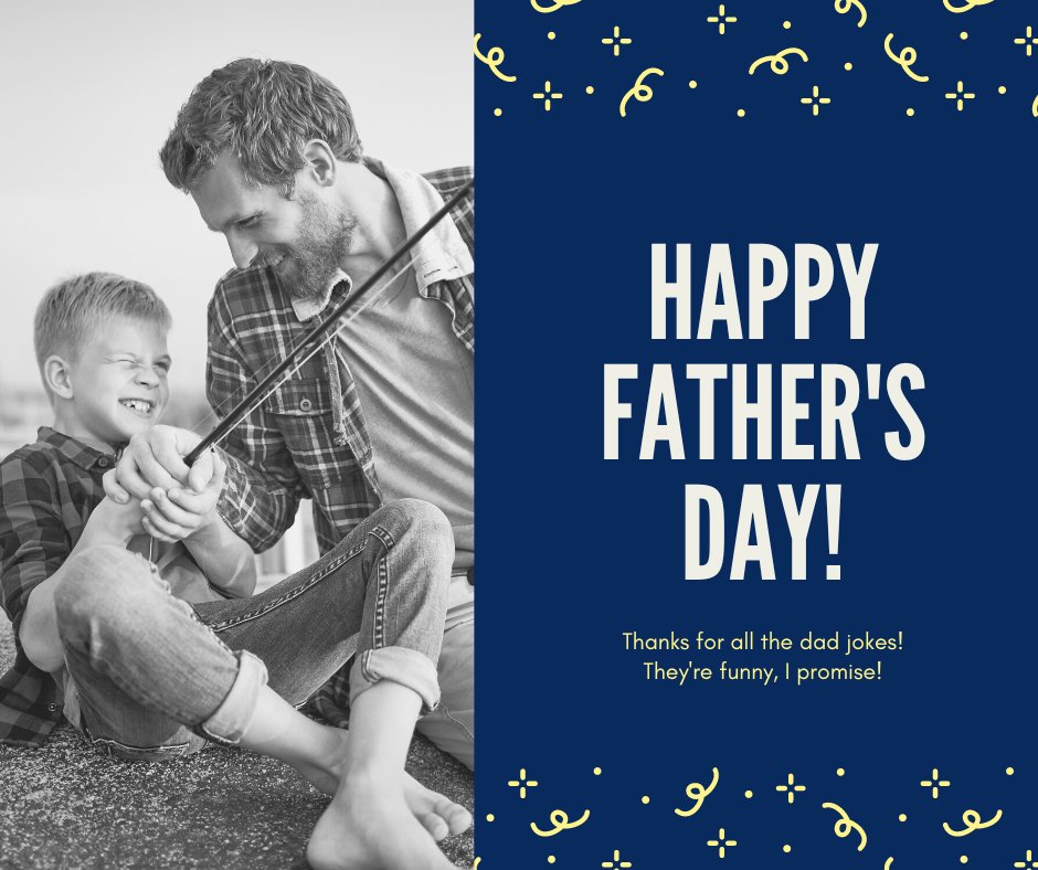 rapidfoundatio1's tweet photo. When does a joke become a “dad joke?” When it becomes apparent.

Happy Father's Day! 
#fathersday #dadjokes https://t.co/TB1zDvDzBY