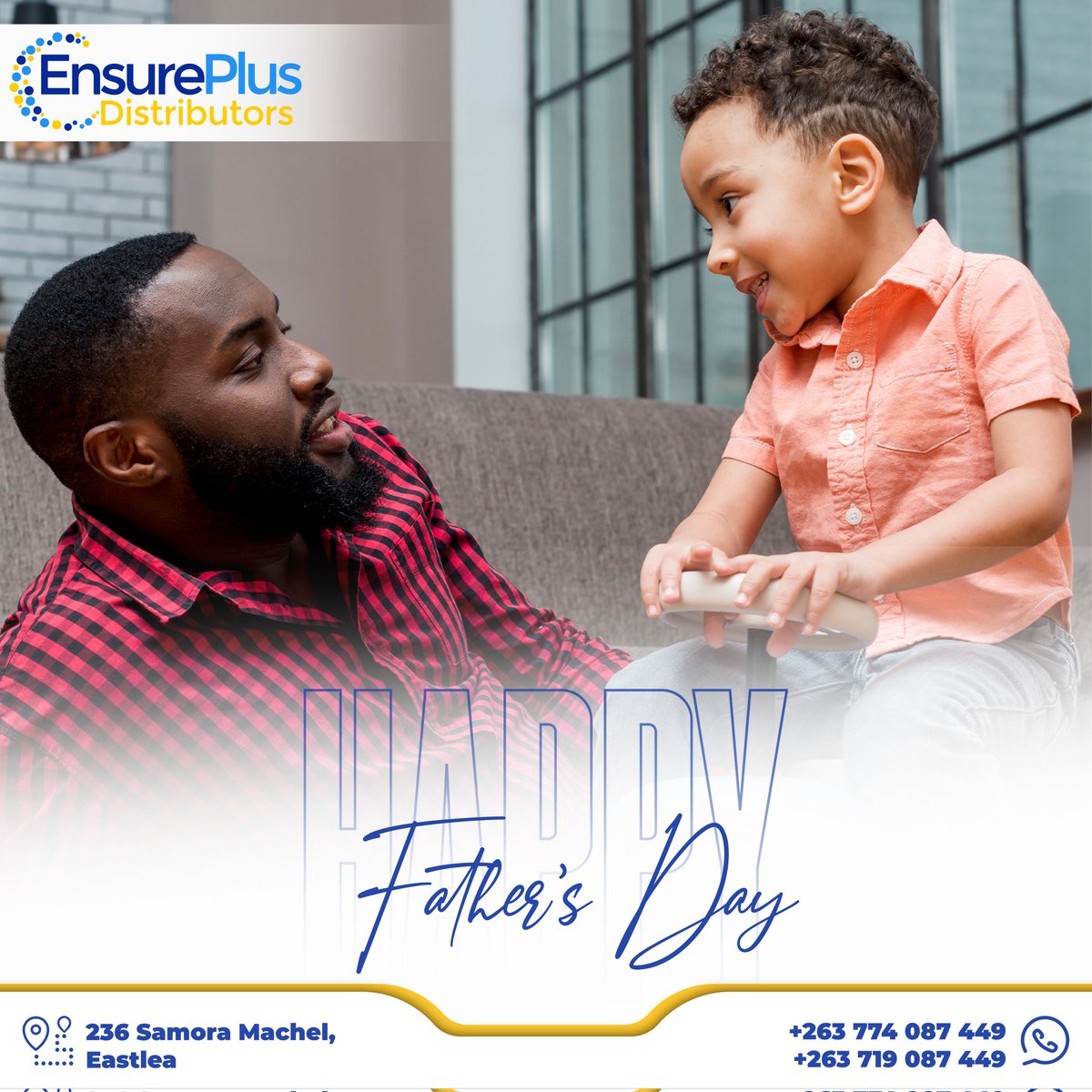 ensureplus_zw's tweet photo. Happy Father's day to all the unsung heroes we call dad.

#fathersday #fatherhood #dad https://t.co/f21twSyX2d
