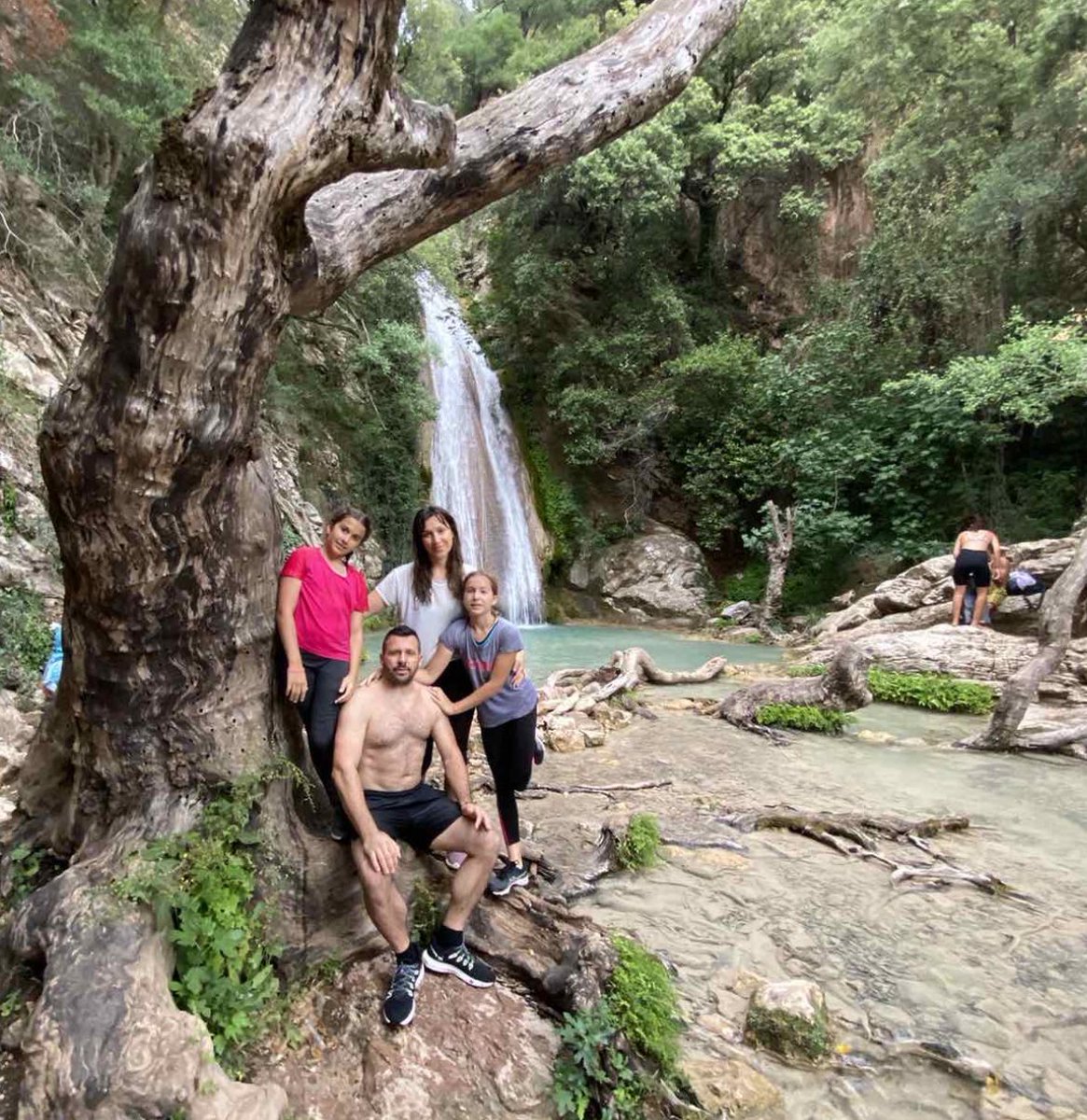 #mentalhealth with my family, at an almost unknown place with magnificent waterfalls and caves! #nft