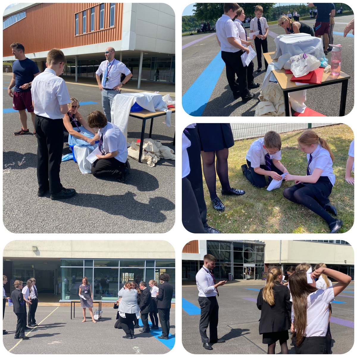 OutwoodPortland's tweet image. Tea with SLT, with another twist… Our E1 students are tested to their physical and mental limits with ‘The Secret Envelope’. 🤩🤩#ProudtobePortland #Worldclass