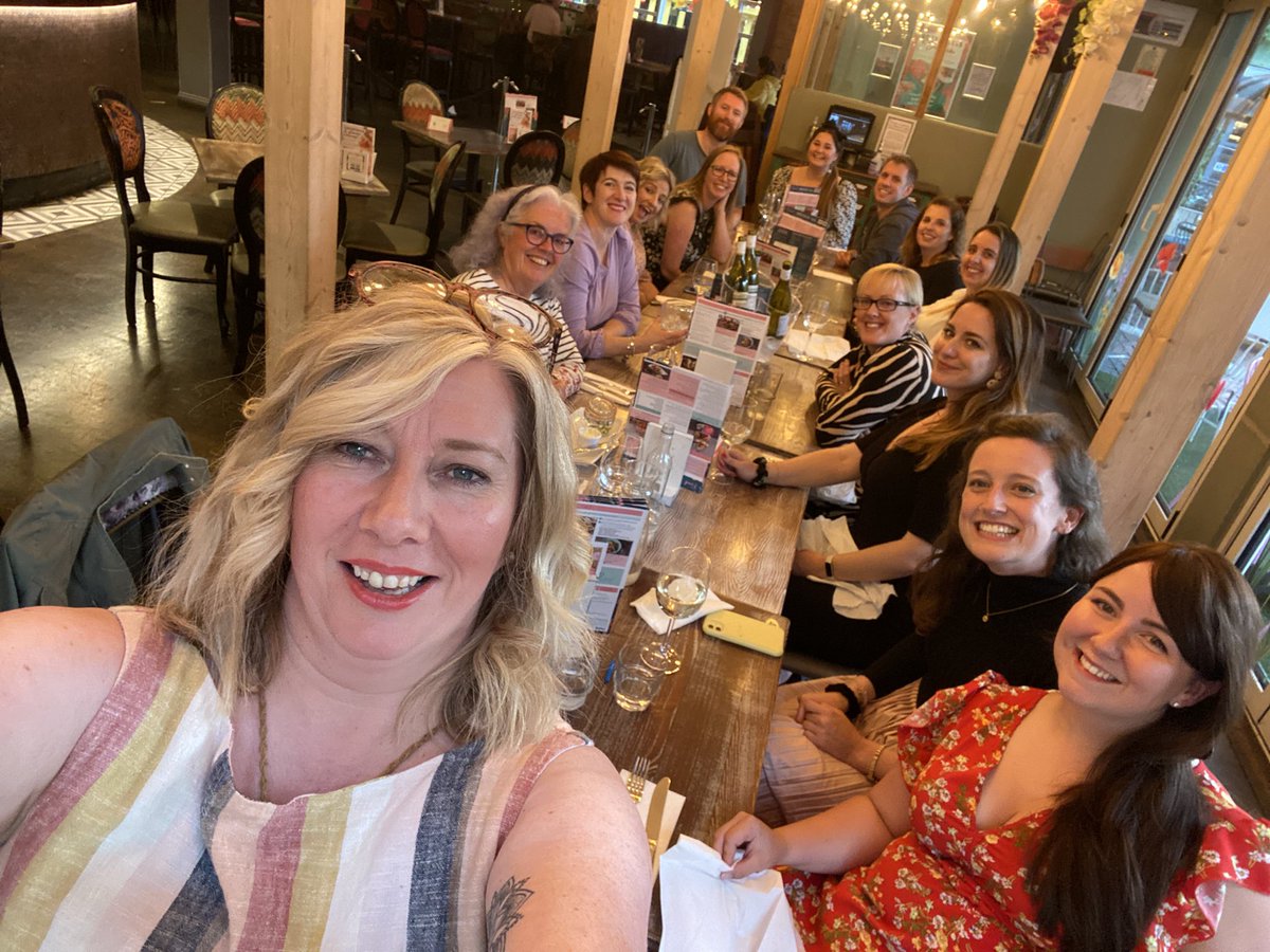 Out out with the baby lifeline crew before our training day #midwives #paramedics #worktogether #traintogether #eattogether @BabyLLTraining @babylifeline @SaraRJLedger @abaighmckee @loudavidson1980